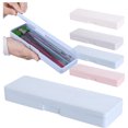 thumbnail image 5 of Plastic Pencil Box Case Large Capacity Storage Office Supplies Pencil Box Pouch Portable Journaling Supplies Box Storage Container for Organizing School Supplies for Travel Office College, 5 of 5
