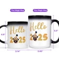 thumbnail image 4 of Hello 2025 Pug Celebrates Happy New Year Firework Balloon Heat Color Changing Mug Dog Lover Gifts Magic Coffee Mug - 02024, 4 of 4
