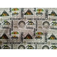 thumbnail image 5 of oneOone Cotton Poplin Dusty Gray Fabric Camping Fabric For Sewing Printed Craft Fabric By The Yard 42 Inch Wide, 5 of 6