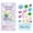 Style-C, variant on 3D Epoxy Relief Stickers, Cute Corner Creature Cat Stackable, 1 Pack Set for Kids DIY Handicraft, Kawaii Crystal Drop Glue Stickers for Scrapbook Journal Diary Phone Case Decoration