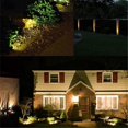 thumbnail image 5 of 4PCS Waterproof IP65 Garden Lawn Lamps Spike Bulb,White Light, 5 of 5