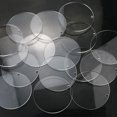 thumbnail image 2 of Base redonda de oblea de acrílico transparente, disco de acrílico, accesorios en blanco de plexiglás para cortar, 2 of 4