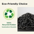 thumbnail image 5 of 1.5 Cu. ft. - 27 Lbs Black Shredded Rubber Mulch for Garden Ground Areas, and Landscaping, 5 of 7