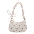 thumbnail image 1 of Bolso Mano Hombro Verano Floral Fruncido Diseñador para Mujer, 1 of 9
