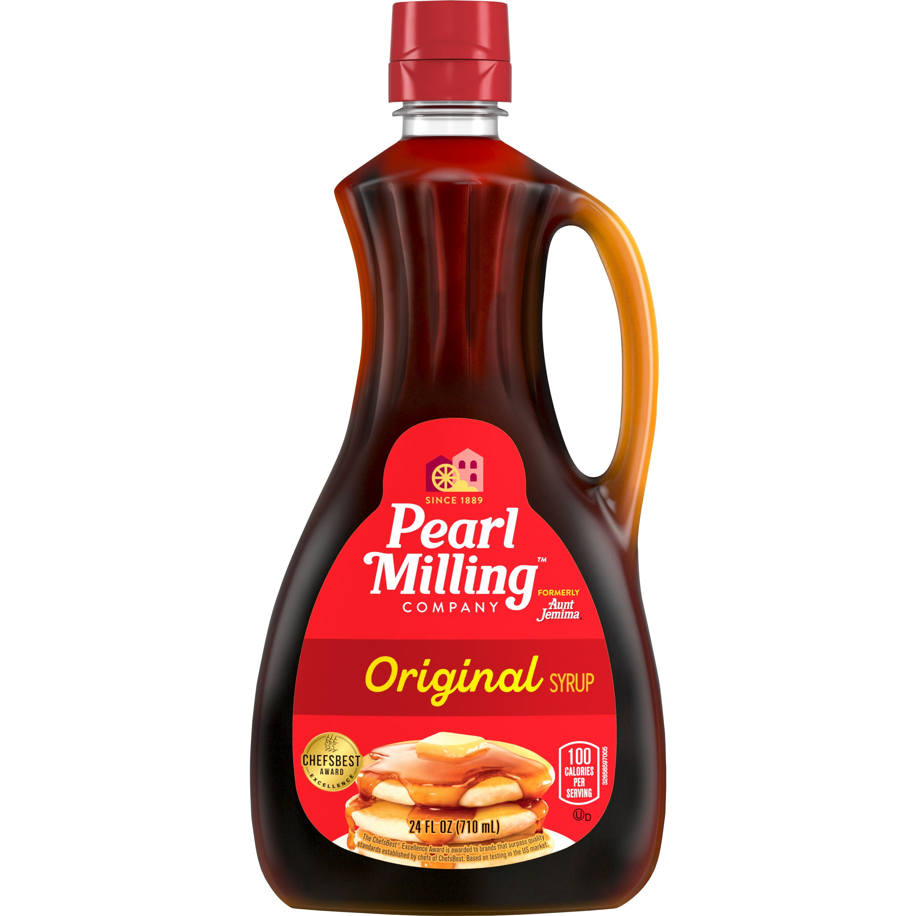 Pearl Milling Company Original Syrup, 24 oz Bottle, 24 Servings (Packaging May Vary)