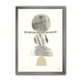 thumbnail image 1 of Designart Geometric Balance Neutral I Framed Wall Art, 1 of 3