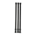 thumbnail image 1 of Tringle de Rideau de Douche Réglable pour Salle de Bain en Métal Noir, Compatible avec les Murs, avec Ressort Intégré 3050 cm, 1 of 8