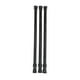thumbnail image 1 of BRIGHTFUFU 3pcs poste telescópico multifunción barra de cortina de puerta de cortina de acero de alto carbono barra de cortina de ducha tubo de cortina de poste negro, 1 of 7