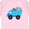thumbnail image 4 of Inktastic Easter Egg Truck Boys Boys Long Sleeve Baby Bodysuit, 4 of 5