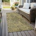 thumbnail image 6 of Addison Rugs Chantille Indoor/Outdoor Transitional Diamond Gold Washable Runner Rug, 2'3" x 7'6", 6 of 6
