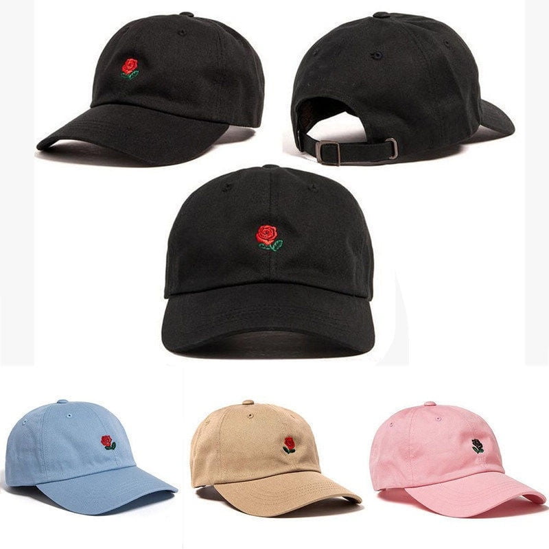 The hundreds rose dad hat top