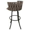 thumbnail image 2 of Metalona Extra Tall 34" Metal Bar Stool - Basin Beige - Grey Base, 2 of 3