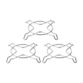thumbnail image 1 of Juego de 3 rejillas de enfriamiento de acero inoxidable, soporte para sartenes, antideslizantes, resistentes al óxido, multiusos Redondo, 1 of 9