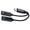 1, variant on USB C Splitter 2 in 1 USB C Headphone Adapter Sound Dongle Cable with PD60W Charging Port Splitter For Phone Tablet