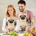 thumbnail image 3 of Dog Mom Apron-Garden Aprons for Women with Pockets-Cotton Linen Waterproof Kitchen Cooking Gardening Aprons Adjustable for Kitchen,Cooking,BBQ and Salon 33x27 Inch, 3 of 7