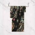 thumbnail image 5 of 3 Piece Bath Towels Set Bath Towel, Hand Towel and Face Towel for Bathroom, Gym, Hotel Abstract Shapes Pattern, 5 of 8