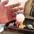 thumbnail image 3 of LYMAYTER Lightweight Key Ring Portable Ice Cream Pendant Keychain - Cute Cartoon, 3 of 7