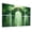 Color 2, variant on 8 Pack Art Acoustic Panels Sound Absorbing Ancient Stone Arches Tropical Jungle Dense Greenery Decorative Soundproof Wall Panels Self Adhesive for Nursery Game Room Bedroom 48"x32"