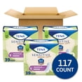 thumbnail image 4 of Tena Sensitive Care Maximum Absorbency Long Incontinence Pads for Women, 117 Count, 4 of 10
