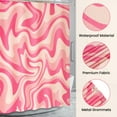 thumbnail image 5 of BSHAPPLUS Pink Shower Curtain with 12 Hooks,Boho Shower Curtain Waterproof Bathroom Shower Curtains for Home Hotel Decor Bathroom Curtains 71x71 Inch, 5 of 12