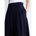 thumbnail image 4 of Free Assembly Women's and Women's Plus High Rise Wide Leg Pleated Culotte Pants, Sizes XS-XXL, 4 of 5