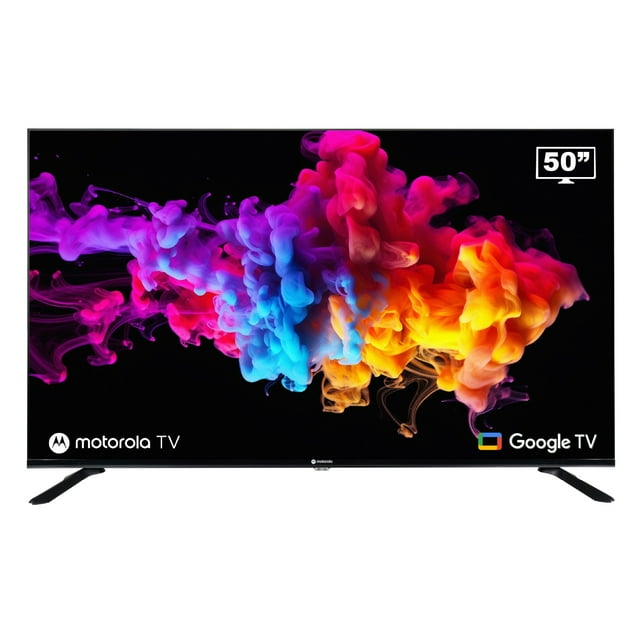 Smart Tv Motorola Pantalla 50 Pulgadas Google Tv Qled 4k