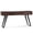 Distressed Charcoal Brown, variant on Simpli Home Lowry 60 inch Wide Solid Acacia Wood Modern Industrial Console Sofa Table in Distressed Charcoal Brown