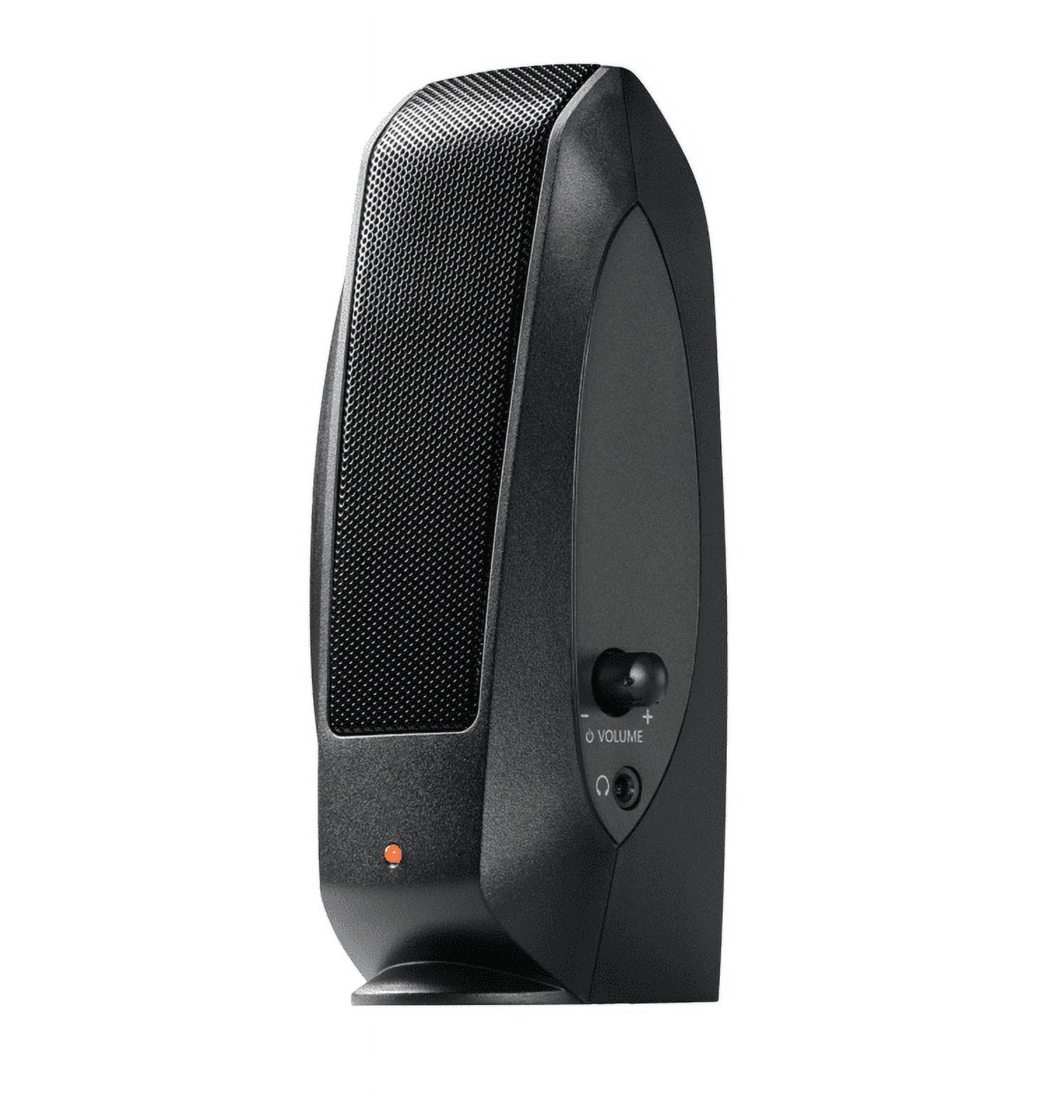 Logitech S120 Desktop Speaker System, Black - image 3 of 3