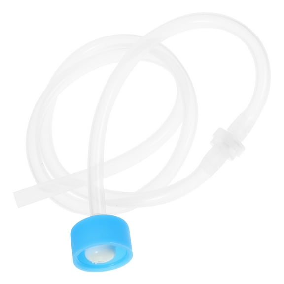 Niceauty Soap Dispenser Hose Silver Silicone Stainless Steel for Easy Installation in Kitchen Use 1Pack