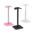 thumbnail image 5 of Mosiee Headphone Holder Rack Aluminium Alloy Headset Support Stand Space Saving Desktop Organizer Display Earphone Mount Hanger, 5 of 5