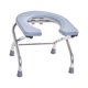 thumbnail image 3 of Taburete de asiento de inodoro en cuclillas Perfecl Gris 33cm Alto, 3 of 8