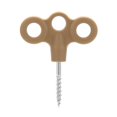 thumbnail image 1 of Clavijas de tierra para acampar al aire libre, gancho de punta de tornillo, hebilla de cuerda, clavija de tienda de color caqui, 5 uds. FLhrweasw Nuevo, 1 of 8