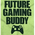 thumbnail image 2 of Future Gaming Buddy Gamer Dad Joke Romper Boys or Girls Infant Baby Brisco Brands 24M, 2 of 7