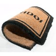thumbnail image 5 of HomeRoots 555484 18 x 30 in. Brown & Black Coir Bienvenidos Outdoor Door Mat, 5 of 5