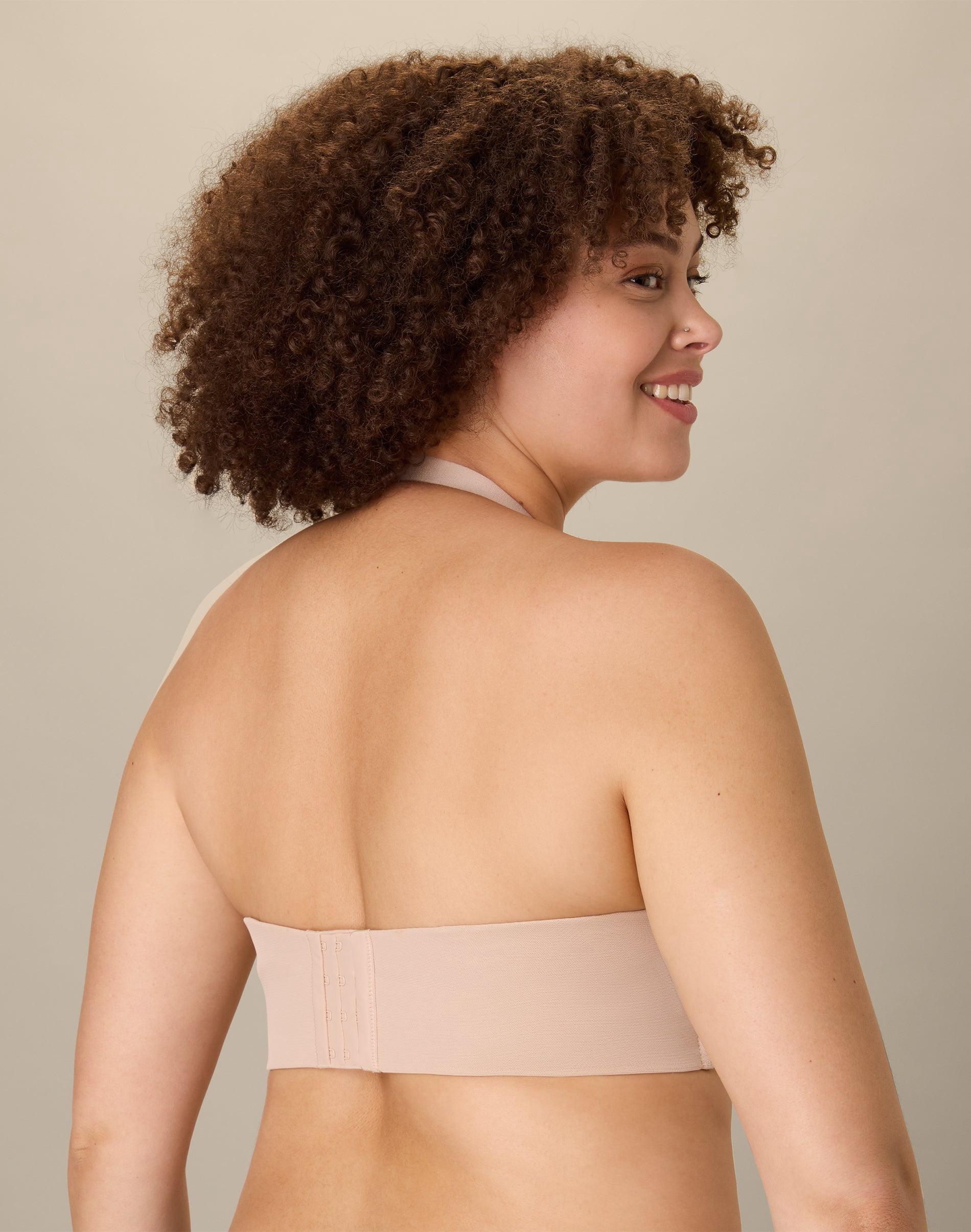 Playtex Strapless Bra with Underwire, Convertible, Moisture Wicking  Almond 44DDD Women's