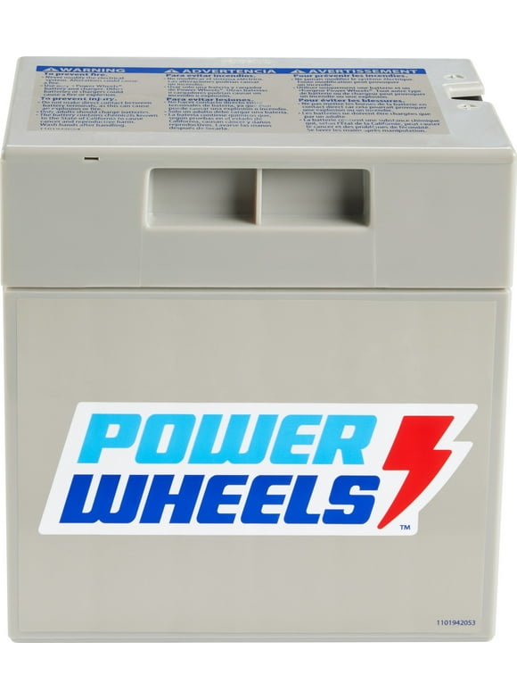 Power Wheels Replacement Battery 12-Volts Rechargeable for Preschool Ride-on Vehicles