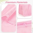 thumbnail image 3 of Mesh Shower Caddy Portable, Gym Travel Camp Dorm Room Essentials for Women and College Girl, Pink Bathroom Shower Bag, 3 of 7