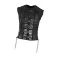 thumbnail image 1 of pitrice Armure Samouraï Armure de Poitrine Steampunk pour Fête d'Halloween Pirate Brun Noir, 1 of 5