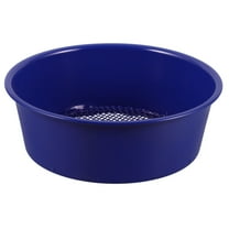 PTOOTP Round Metal Sifting Tool in for Rocks, Sand, and Gardening, Handheld Sieve for Outdoor Use