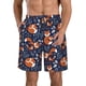 thumbnail image 1 of Balery Cute Foxes Traje de Baño Estilo Hawaiano para Hombre, Shorts de Secado Rápido con Bolsillos-X-Large, 1 of 6