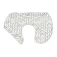 thumbnail image 4 of Hukapapa Paquete de funda de almohada para lactancia con cáscara de maní para bebé niño o niña | SHOPBOP dinosaurios y lunares azul marino, 4 of 5