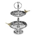 thumbnail image 1 of Linen Chest Love Birds Two-Tiered Tray, 1 of 1