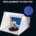 thumbnail image 4 of Juego de 4 Filtros para Cabina de Pulverización de Aerógrafo Hobby, para Master, , , , , Imyyds, Filtro de Repuesto, 4 of 5
