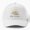 White, variant on Go Hike Baseball Hat, Outdoor Trail Adventure Statement Graphic Design, Classic Cap
