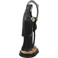 thumbnail image 6 of Ebros Gift 12.75" Black Tunic Robe Holy Santa Muerte Holding Scythe, 6 of 6