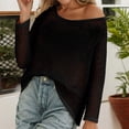 thumbnail image 2 of vigerkar Crochet Crop Top Long Sleeve Mesh Fishnet Summer Cover Ups | See Through, Swim Coverups Shirt,Beach,Vacation (Black, L), 2 of 4