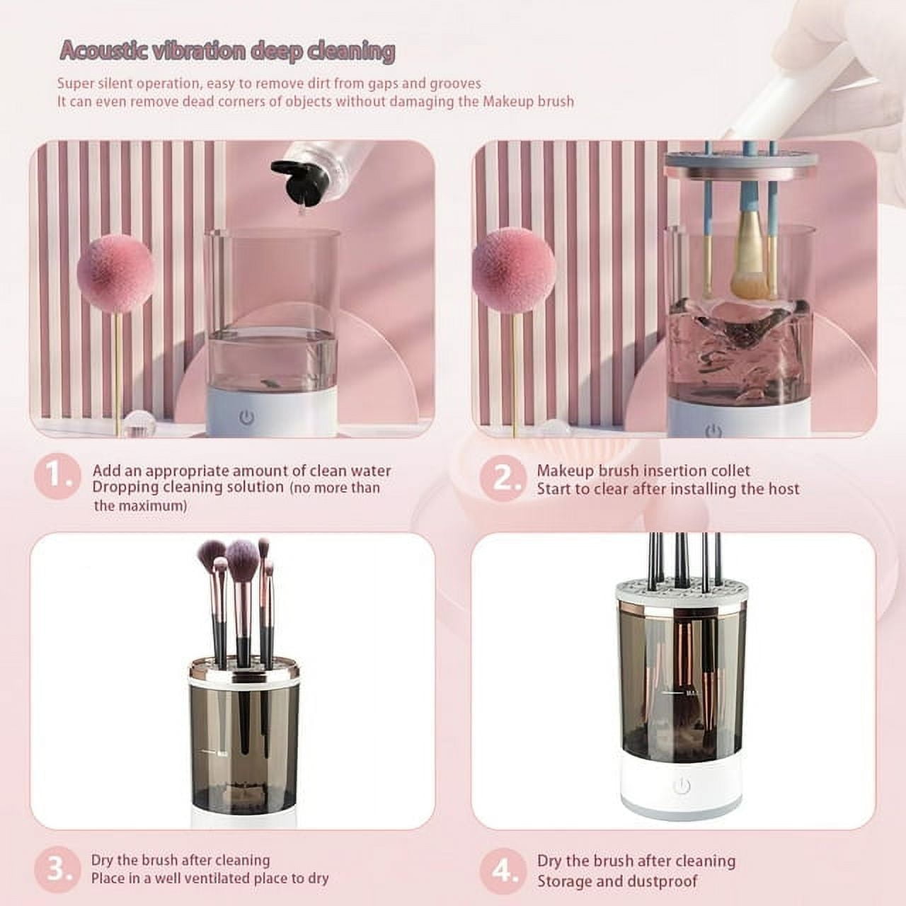 ELECTRIC MAKEUP BRUSH CLEANER™ – Shop Z Jewelry