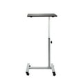 thumbnail image 5 of Seville Classics airLIFT® Height Adjustable Mobile Rolling Laptop Cart Desk w/ Wheels, Espresso, 5 of 13