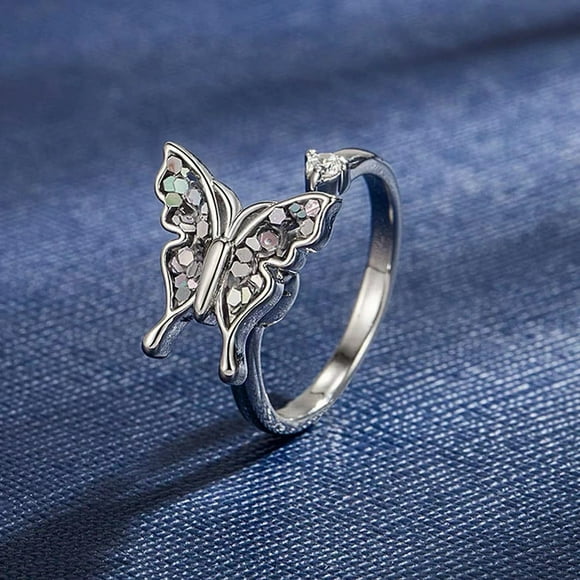 TIMIFIS Rings Knuckle Stacking Rings Enamel Anxiety Rings For Women Rings Color Beads Anxiety Relief Rings For Women Jewelry Rings for Women;Teen Girls;Man - Summer