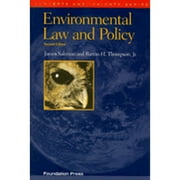Pre-Owned Environmental Law and Policy (Paperback 9781599410883) by James Salzman, Barton H Thompson